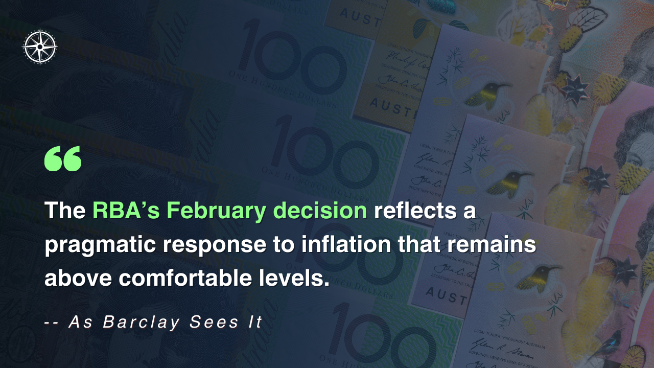 As Barclay Sees It - RBA Lifts the Cash Rate 10.02.26 BPC