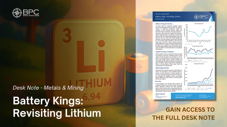 BPC Desk Note - Battery Kings-Revisiting Lithium