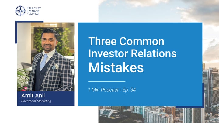 3 Common Investor Relations Mistakes Companies Make