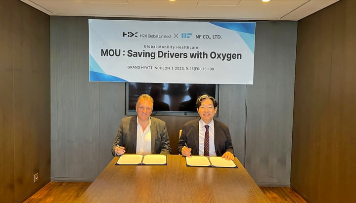 H2X Global & South Korea's NF Co. Join Forces to Revolutionise Green Hydrogen Mobility