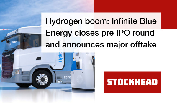 Infinite Blue Energy closes pre-IPO round and announces major offtake