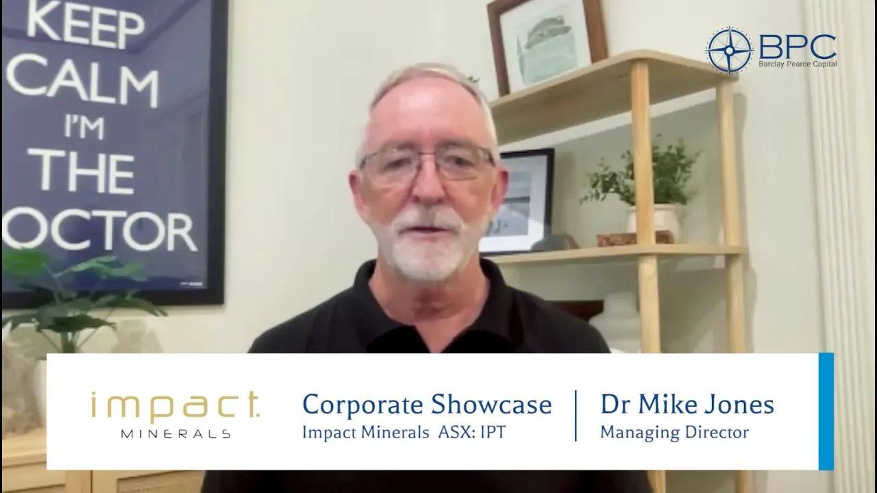 Impact minerals corporate showcase IPT BPC