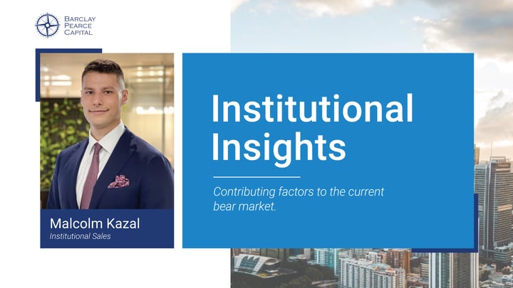 Institutional Insights ~ Bear Market Outlook