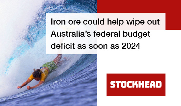 Iron ore could help wipe out Australia federal budget deficit by 2024