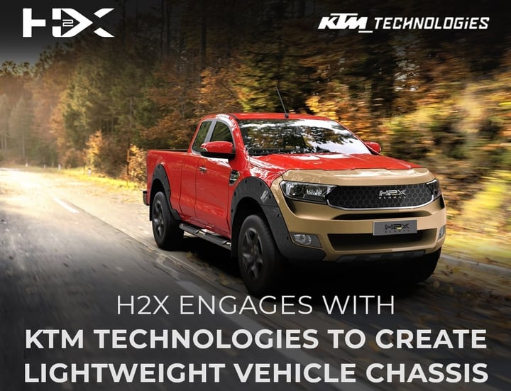 H2X Global enters partnership with KTM Technologies