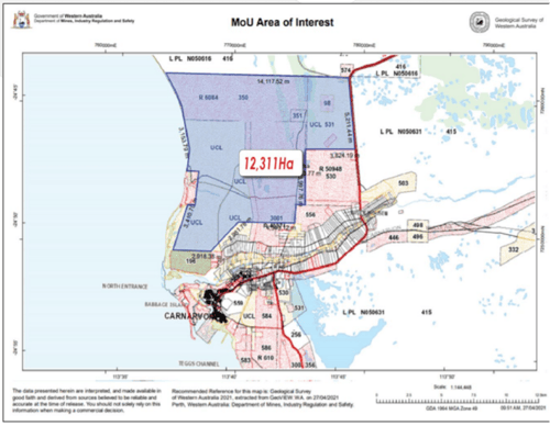 MoU area of Interest