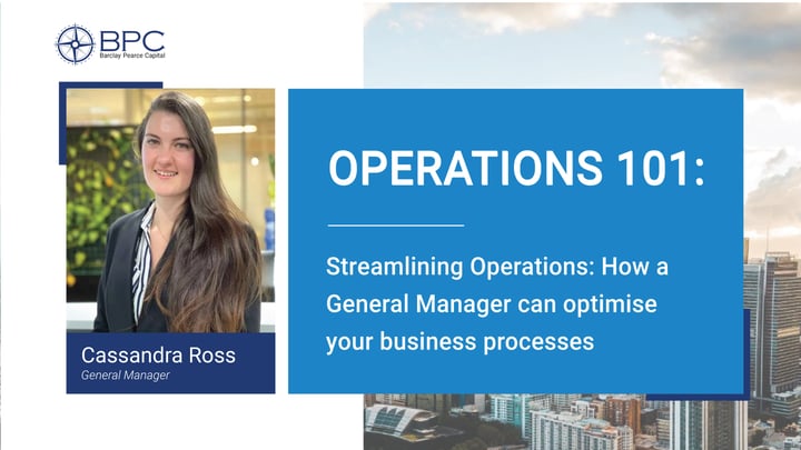 Streamlining Operations: How a General Manager can optimise your business processes
