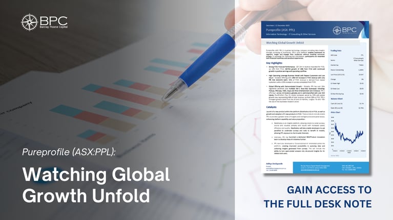 Pureprofile (ASX:PPL): Watching Global Growth Unfold