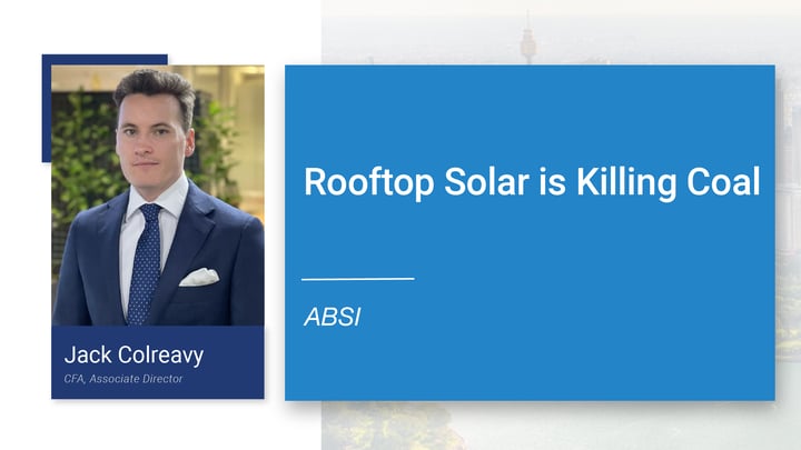 ABSI - Rooftop Solar is Killing Coal