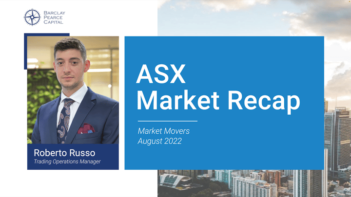 ASX Market Recap - Market Movers