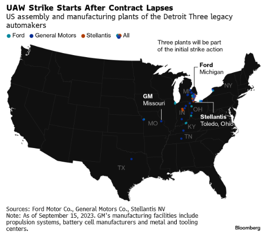UAW Strike Starts After Contract Lapses-1