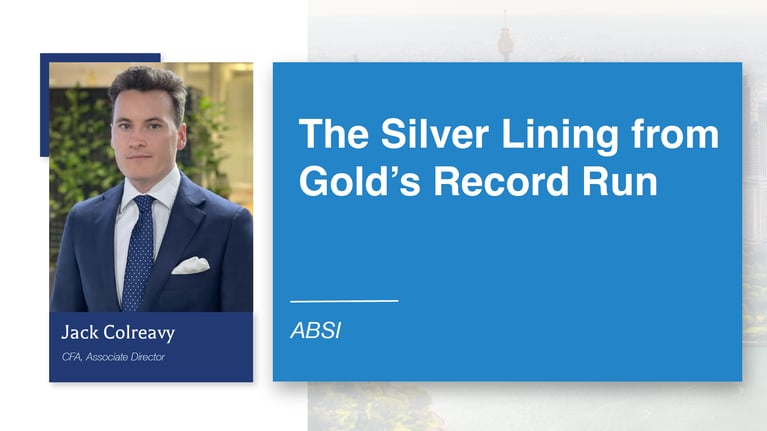 ABSI - The Silver Lining from Gold’s Record Run