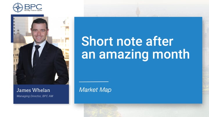 Short note after an amazing month - Market Map with James Whelan