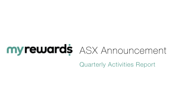 My Rewards International (ASX:MRI) - Quarterly Activities Report